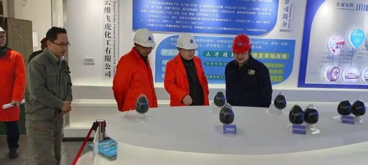 集团党委副书记、、、总司理高建嵩率队到云维飞虎公司指导清静生产事情