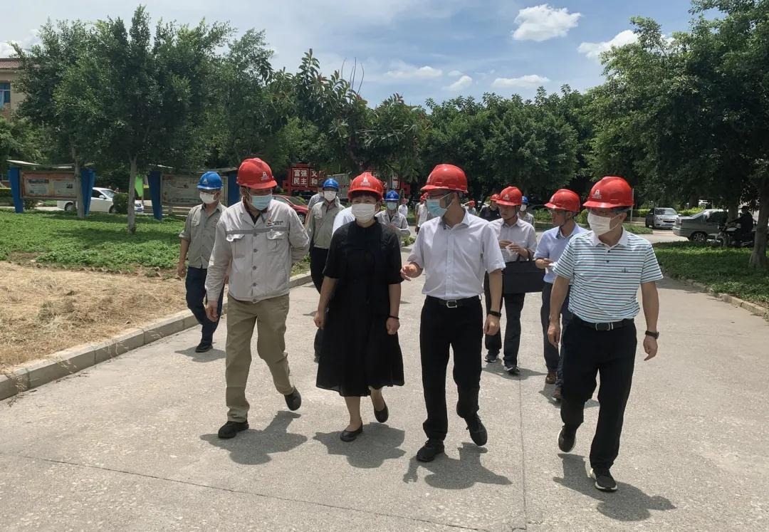 红河州州委副书记、、、州长罗萍赴云南解化清洁能源开发有限公司解化化工分公司开展清静生产专项调研