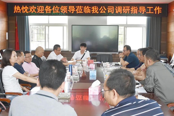 开远市委副书记、、市长解凌云一行赴曲煤焦化、、先锋化工调研