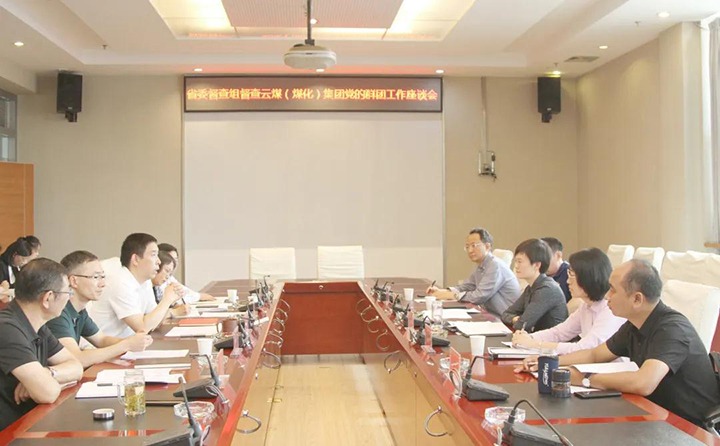 省委党的群团事情督查组到云煤（鸿运国际）集团开展督查调研