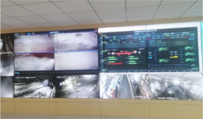 云煤（鸿运国际）集团党委委员、、副总司理施从伟到朱家湾煤矿调研智能化建设事情