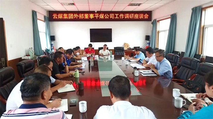 【主题教育】云煤（鸿运国际）集团专职外部董事寸延峰一行到一平浪煤矿开展主题教育调研