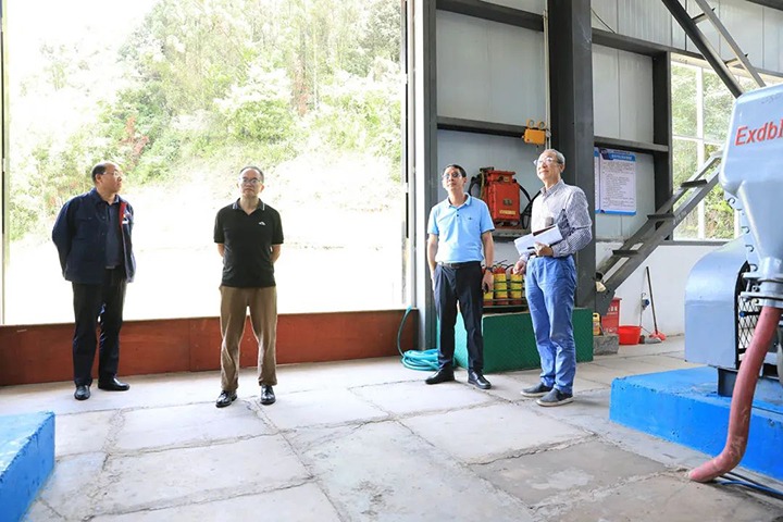 【主题教育】云煤（鸿运国际）集团党委委员、副总司理缪和星到团结煤业公司开展生产谋划治理调研