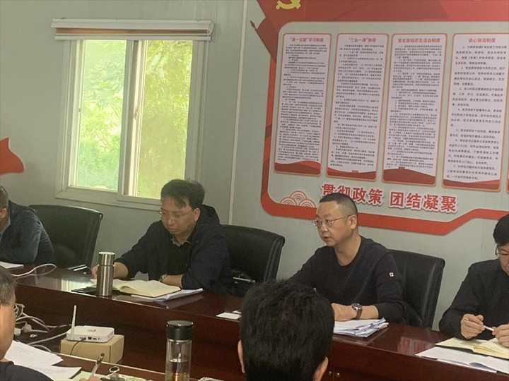 【下层调研】云煤（鸿运国际）集团到顺源煤矿调研督导项目建设推进情形