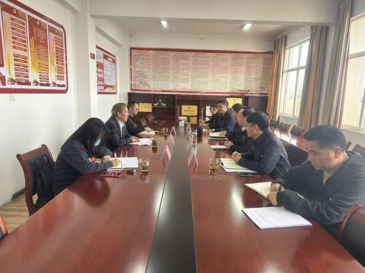 【下层调研】云煤（鸿运国际）集团党委委员、、纪委书记翁立志到云南石油化工供销公司开展调研指导事情