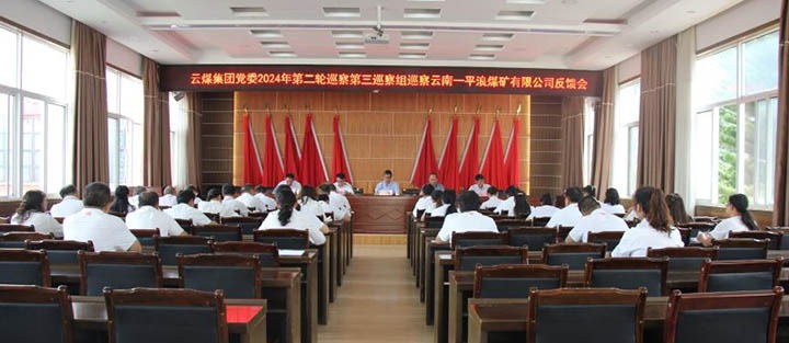 云煤集团2024年第二轮巡察第三巡察组对一平浪煤矿公司党总支反馈巡察情形