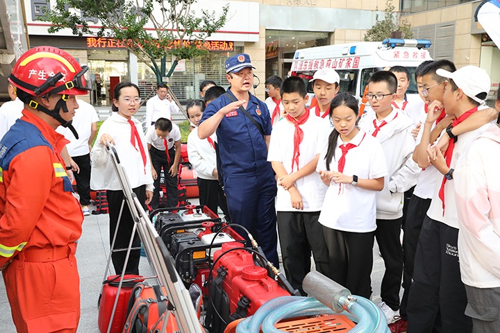 [国际减灾日]东源队：：：打好防灾减灾组合拳 奏响清静最强音