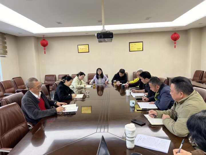 集团党委委员、、、财务总监莫晓丹到鸿运国际地产调研指导事情